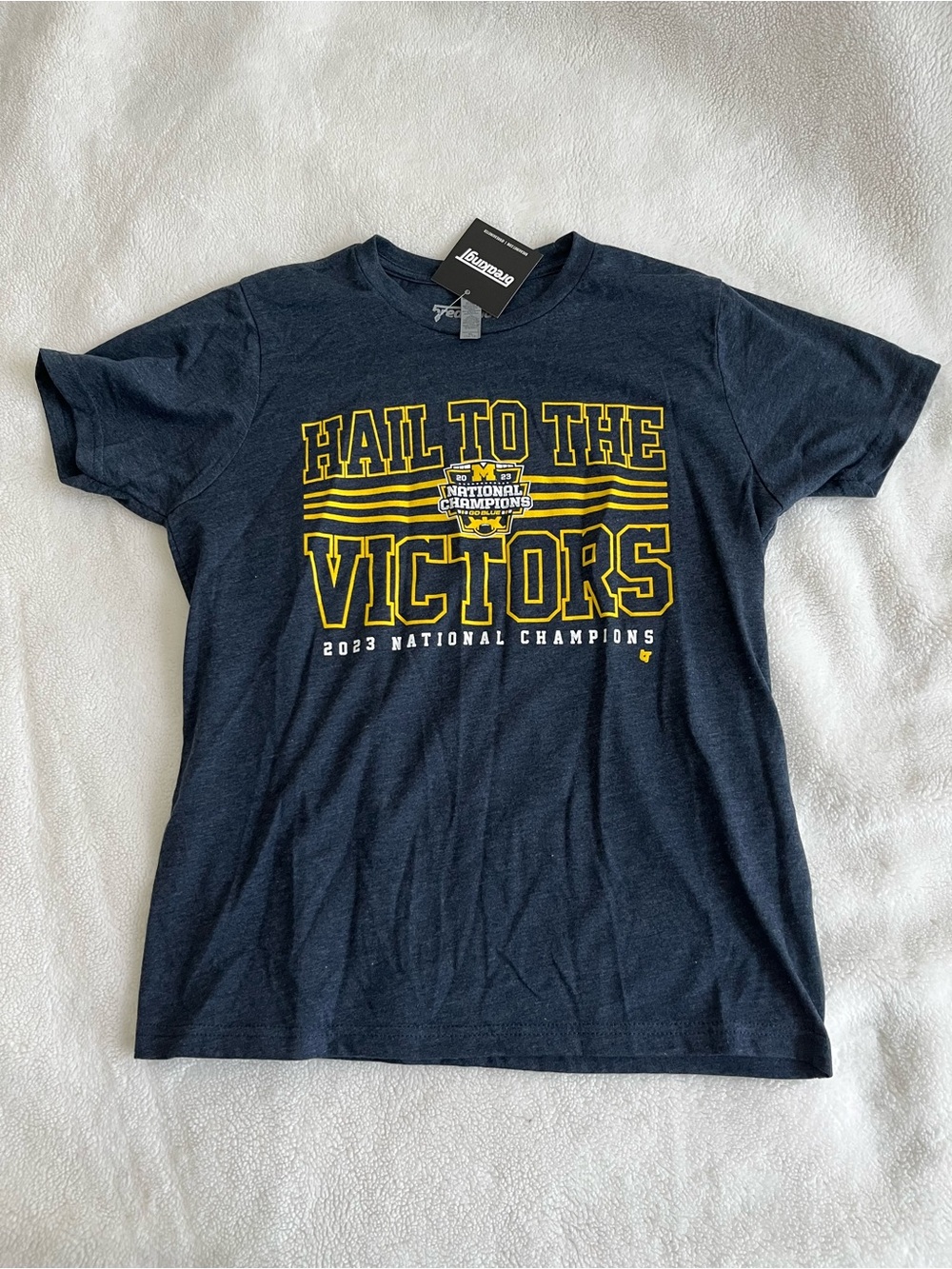 NWT Michigan Youth 2023 National Champions T-Shirt